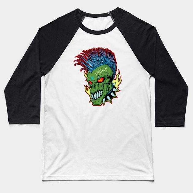 destroy Baseball T-Shirt by SkullFactory